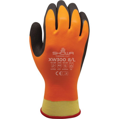 XW300 Thermo Cut Gloves, 7/Medium, Rubber Latex Coating, Kevlar&reg; Shell Groupe Belzile Dickner