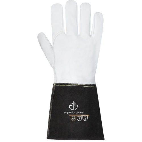 Gants r&eacute;sistants &agrave; l'incendie Endura 399GCXL5, Taille Grand, Enveloppe en Ch&egrave;vre, ASTM ANSI niveau A9 Groupe Belzile Dickner