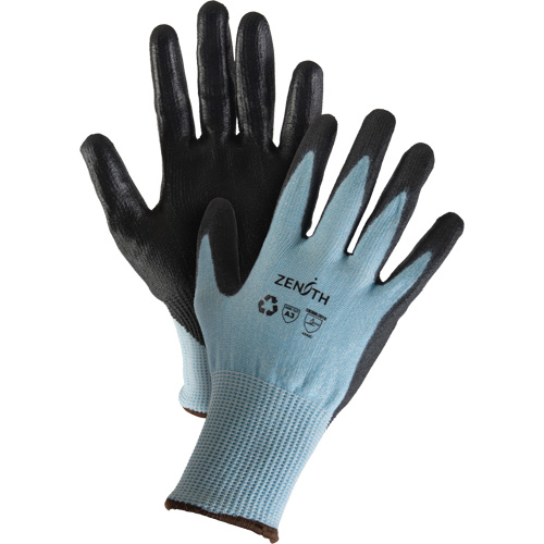 Eco-Friendly Stretch Cut-Resistant Gloves, Size 10, 13 Gauge, Polyurethane Coated, HPPE/RPET Shell, ASTM ANSI Level A3 Groupe Belzile Dickner