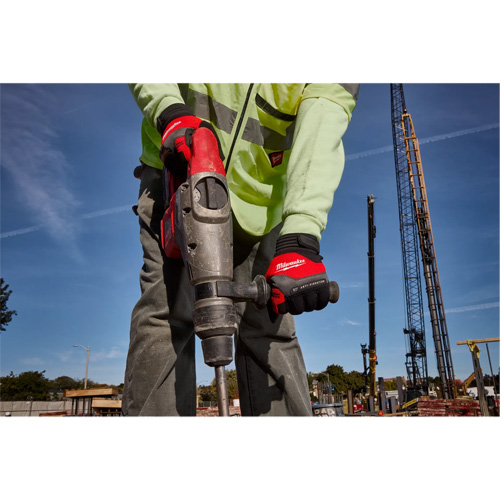 Anti-Vibration Work Gloves, Size Small, Synthetic Palm Groupe Belzile Dickner