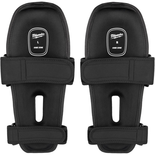 Dynamic Flooring Knee Pad, Hook and Loop Style, Plastic Caps, Foam Pads Groupe Belzile Dickner