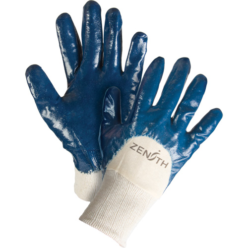 Gants &agrave; doublure interlock de poids moyen, 9/Grand, R&ecirc;vetement Nitrile, Enveloppe en Coton Groupe Belzile Dickner