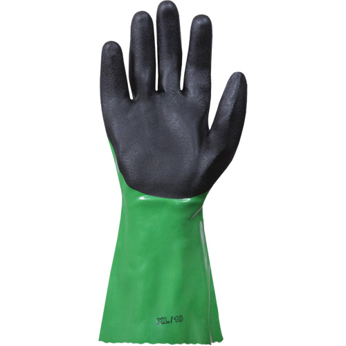 Gants r&eacute;sistants aux produits chimiques SolvStop, Taille 7, 12" lo, PVC Groupe Belzile Dickner