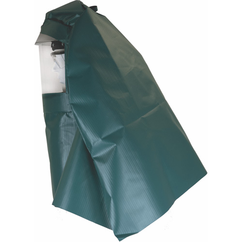 Chemical Splash Hood & Hard Cap with Chemical Resistant Face Shield Groupe Belzile Dickner