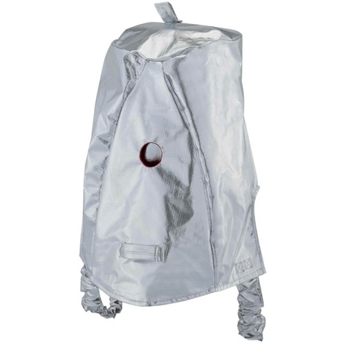 Cagoule r&eacute;fl&eacute;chissant la chaleur avec fen&ecirc;tre transparente dor&eacute;e Groupe Belzile Dickner