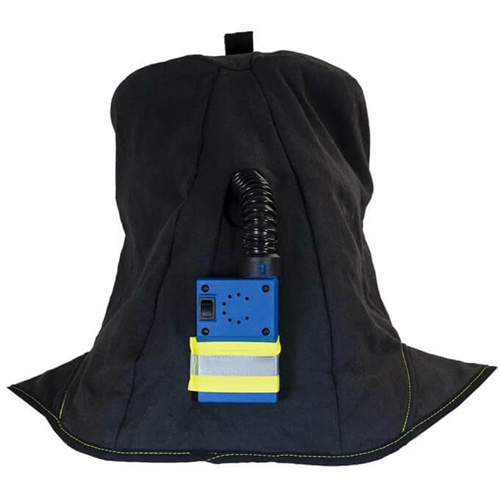 TCG Arc Flash Hood, Black, 40 cal/cm², ANSI Z87.1/ASTM F1506/ASTM F1959/ASTM F2178/Meets/Exceeds CSA Z462/NFPA 70E, 4 Arc Flash PPE Category Level Groupe Belzile Dickner