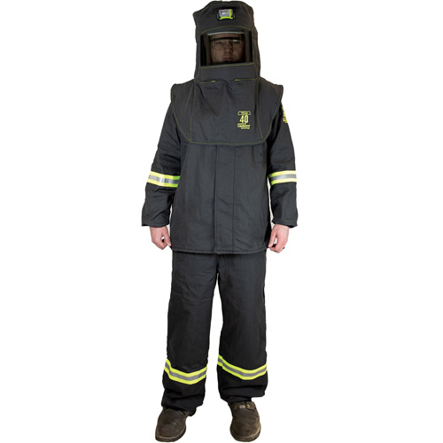 TCG Large Arc Flash Suit Kit, 40 cal/cm² Groupe Belzile Dickner