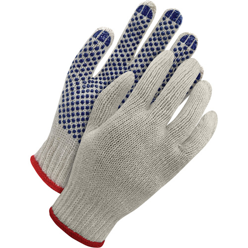 Gants en poly-coton Deny avec pois en PVC, Taille Moyen Groupe Belzile Dickner