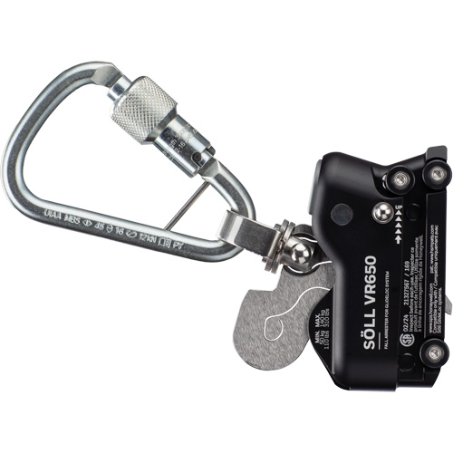 VR650 Gideloc System Fall Arrester Groupe Belzile Dickner