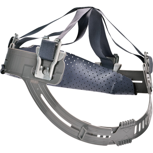 Fixed-Crown Standard Replacement Suspension for Use with Skullgard Hard Hats, Ratchet Groupe Belzile Dickner