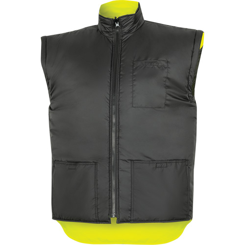 Parka de s&eacute;curit&eacute; d'hiver imperm&eacute;able 7-en-1 5057 Pioneer Yukon, Polyester, Noir/Jaune lime haute visibilit&eacute;, T-petit Groupe Belzile Dickner