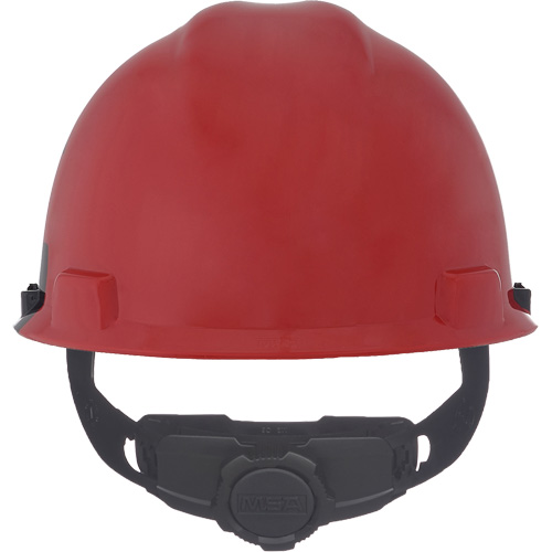 Specialty V-Gard&reg; Hard Hat, Ratchet Suspension, Black/Red Groupe Belzile Dickner