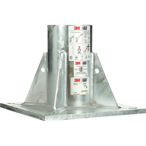DBI-SALA&reg; Confined Space Floor Mount Base, Galvanized Groupe Belzile Dickner