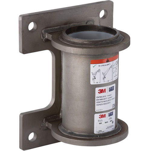 DBI-SALA&reg; Confined Space Wall Mount Base, Stainless Steel Groupe Belzile Dickner