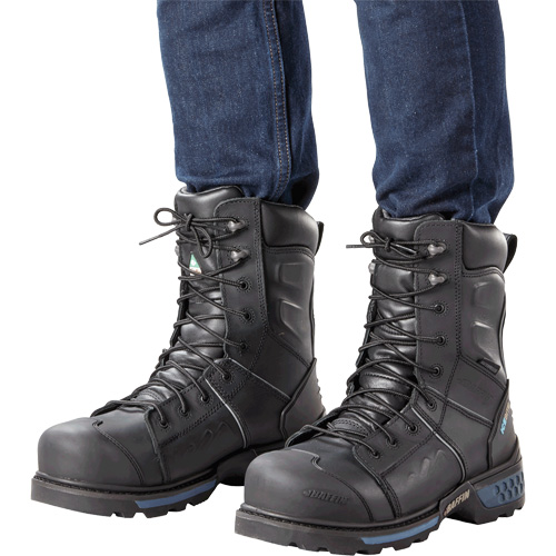 Bottes de s&eacute;curit&eacute; Ice Monster pour hommes, Cuir, Semelle R&eacute;sistant aux perforations, Pointure 8 Groupe Belzile Dickner