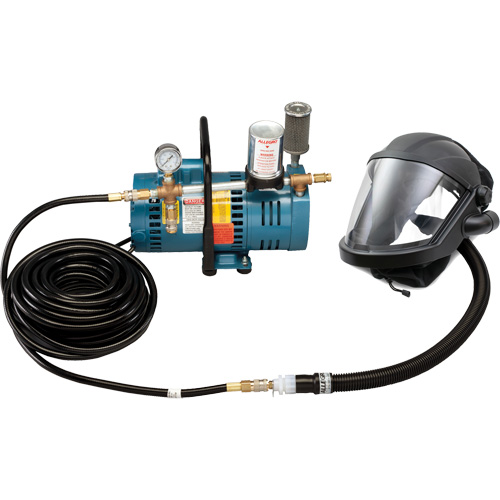 1-Worker MAXSHIELD&reg; Supplied Air Shield System Groupe Belzile Dickner