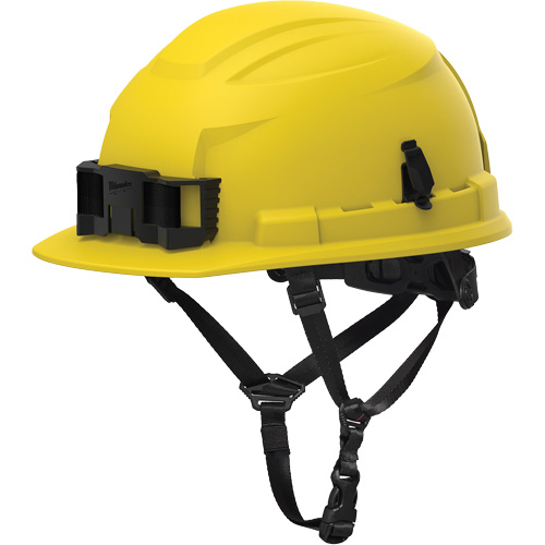 Casque de s&eacute;curit&eacute; &agrave; bordure avant BOLT, CSA type 2, Suspension Rochet, Ventil&eacute; Groupe Belzile Dickner