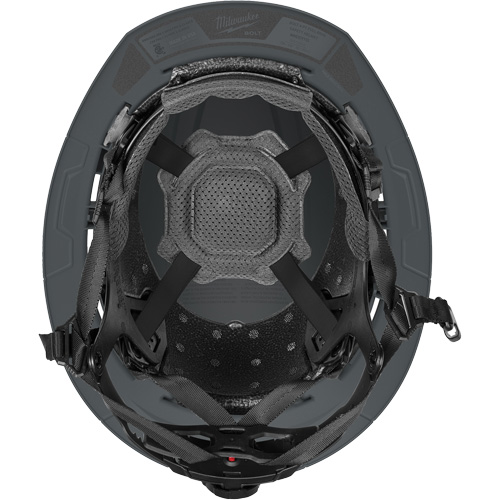 Casque de s&eacute;curit&eacute; &agrave; bord complet BOLT, CSA type 2, Suspension Rochet, Non ventil&eacute; Groupe Belzile Dickner