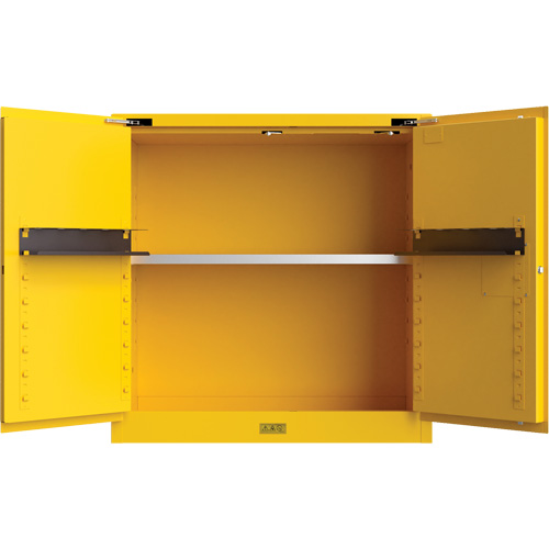 Utili-Guard+ Flammable Safety Cabinet, 30 gal., 1 Door, 43" W x 44" H x 22" D Groupe Belzile Dickner