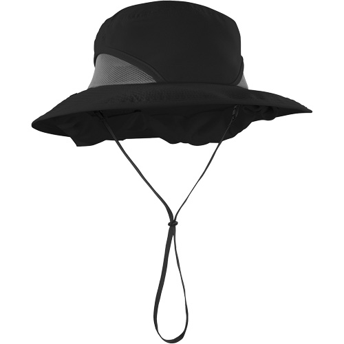 Chapeau de garde forestier 8934 Chill-Its avec prot&egrave;ge-nuque, grand/ T-grand, Noir Groupe Belzile Dickner