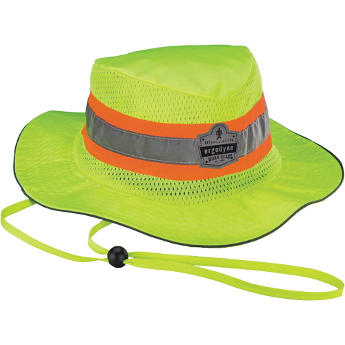 GloWear 8935 Ranger Sun Hat, 2X-Large/3X-Large, High Visibility Lime-Yellow, Polyester Groupe Belzile Dickner