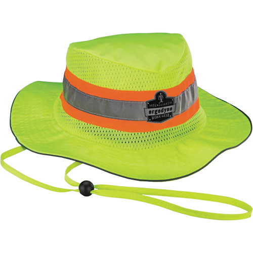 Chapeau de soleil de garde forestier de refroidissement en microfibre Chill-Its 8935MF, grand/tr&egrave;s grand, Lime haute visibilit&eacute; Groupe Belzile Dickner