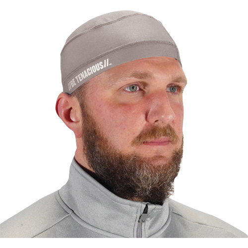 Chill-Its 6632 Performance Knit Cooling Skull Cap, Grey Groupe Belzile Dickner