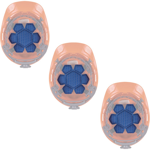 Coussin sup&eacute;rieur de refroidissement pour casque de s&eacute;curit&eacute; Chill-Its 6612 &agrave; &eacute;vacuation de lhumidit&eacute; Groupe Belzile Dickner