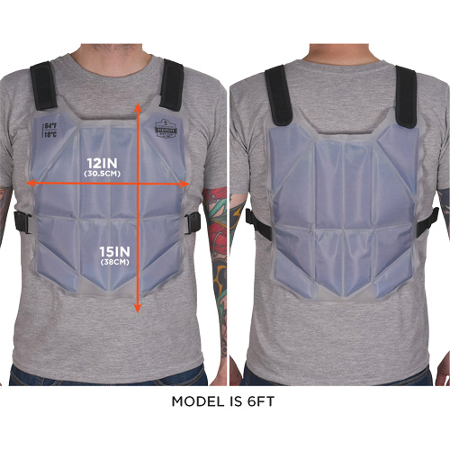 Veste de refroidissement de changement de phase Chill-Its6210, Taille unique, Bleu Groupe Belzile Dickner
