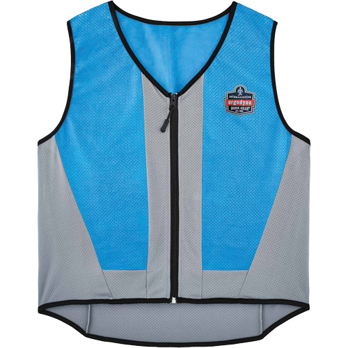 Veste de refroidissement &eacute;vaporatif Chill-Its 6667 avec fermeture &agrave; glissi&egrave;re, 5T-Grand, Bleu Groupe Belzile Dickner