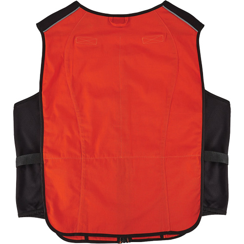 Veste de refroidissement &agrave; changement de phase l&eacute;g&egrave;re Chill-Its 6255 (veste seulement), 2T-grand/3T-grand, Orange Groupe Belzile Dickner
