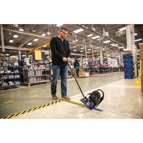 ToughStripe&reg; Max Floor Marking Tape, 2" x 100', Polyester, Black and Yellow Groupe Belzile Dickner