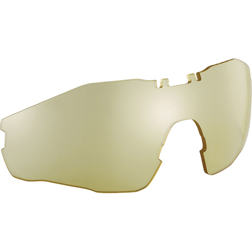 MY6 Safety Glasses Replacement Lens, Anti-Fog/Anti-Scratch, Amber, MY6 Groupe Belzile Dickner