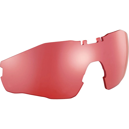 MY6 Safety Glasses Replacement Lens, Anti-Fog/Anti-Scratch, SCT-Vermillion, MY6 Groupe Belzile Dickner