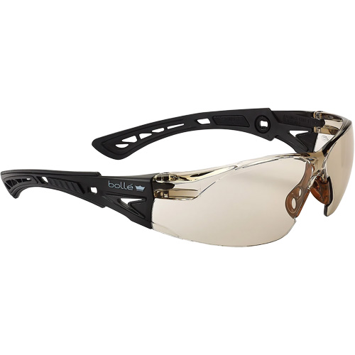 Rush+ BSSI Safety Glasses, Copper/Brown Lens, Anti-Fog/Anti-Scratch, ANSI Z87+ Groupe Belzile Dickner