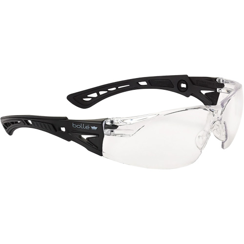 Rush+ Small BSSI Safety Glasses, Clear Lens, Anti-Fog/Anti-Scratch, ANSI Z87+ Groupe Belzile Dickner