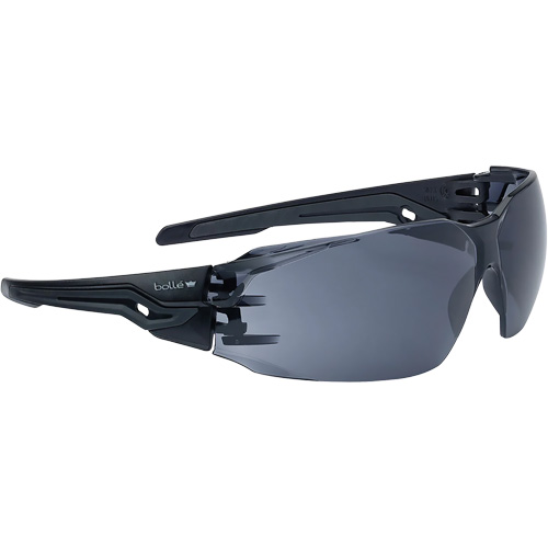 Silex+ BSSI Safety Glasses, Smoke/Grey Lens, Anti-Fog/Anti-Scratch, ANSI Z87+ Groupe Belzile Dickner