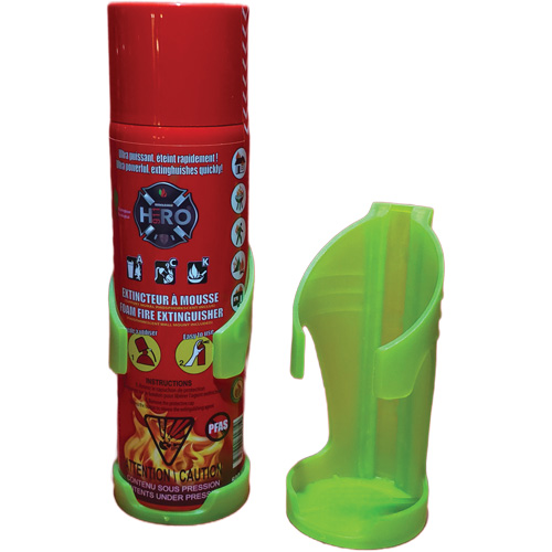 Hero 911 PFAS-Free Fire Extinguisher, ACK, 500 ml Capacity Groupe Belzile Dickner
