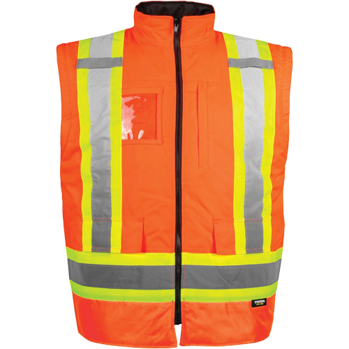 High-Visibility 7-in-1 Jacket, Polyester, High Visibility Orange, Medium Groupe Belzile Dickner
