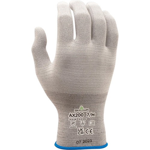 Gants AX200 ESD, Nylon, Calibre 18, 9/T-Grand Groupe Belzile Dickner