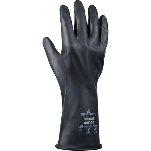 Gants r&eacute;sistant &agrave; l'acide & aux produits chimiques, Taille T-Grand/10, 12" lo, Caoutchouc butyle/Viton, 12 mils Groupe Belzile Dickner