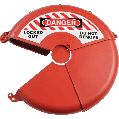 Collapsible Gate Valve Lockout Device, Wheel Type Groupe Belzile Dickner