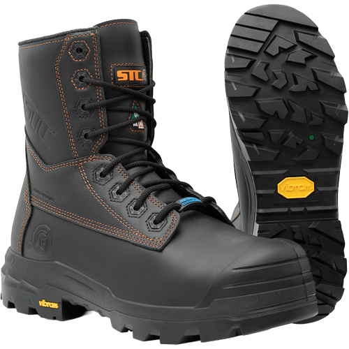 Metpro Flex Work Boots with Metguard, Leather, Size 7, Impermeable Groupe Belzile Dickner