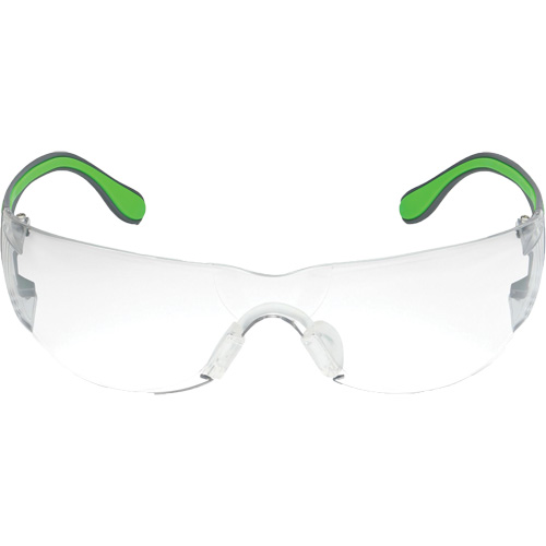 Lunettes de s&eacute;curit&eacute; gris/vert Adapt Lite, Lentille Transparent, Antibu&eacute;e/Anti-&eacute;gratignures, ANSI Z87+/R&eacute;pond ou surpasse la norme CSA Z94.3 Groupe Belzile Dickner