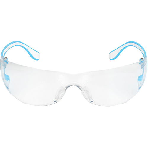 Lunettes de s&eacute;curit&eacute; bleu/blanc Adapt Lite, Lentille Transparent, Antibu&eacute;e/Anti-&eacute;gratignures, ANSI Z87+/R&eacute;pond ou surpasse la norme CSA Z94.3 Groupe Belzile Dickner