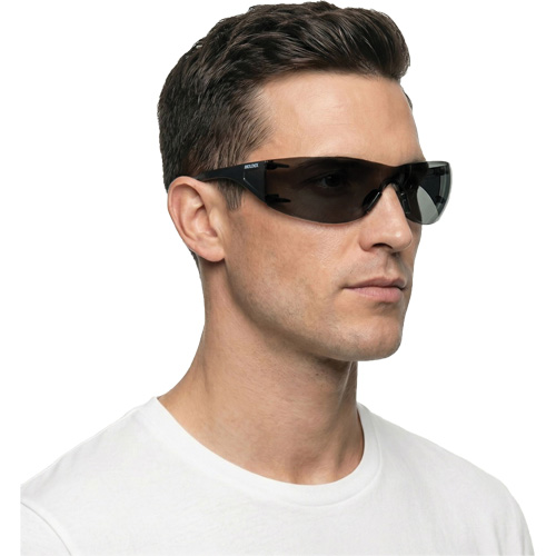 Lunettes de s&eacute;curit&eacute; Adapt Lite, Lentille Fum&eacute;e, Antibu&eacute;e/Anti-&eacute;gratignures, ANSI Z87+/R&eacute;pond ou surpasse la norme CSA Z94.3 Groupe Belzile Dickner