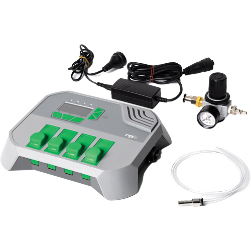 Moniteur de gaz GX4 avec cartouche CO de 5 ppm et ensemble d'adaptateur d'alimentation Groupe Belzile Dickner