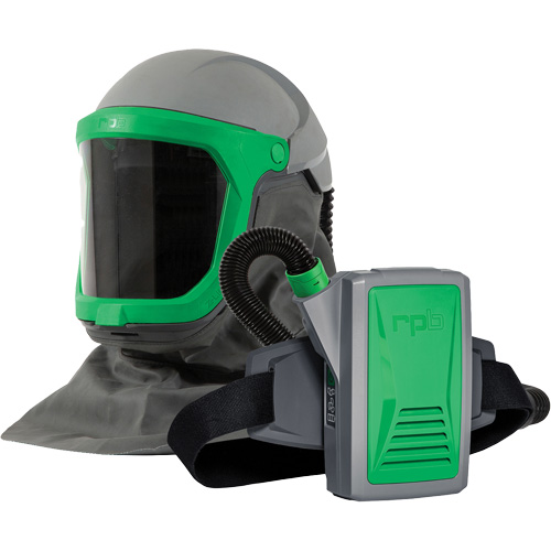 APR motoris&eacute; Z-Link avec cape &agrave; l'&eacute;paule Zytec FR, Respirateur &agrave; masque/Masque de soudage Groupe Belzile Dickner