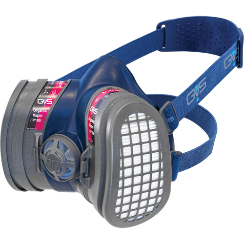 Elipse&reg; Low Profile OV/P100 NIOSH Respirator with Replacement Filters, Elastomer/Thermoplastic, Small/Medium Groupe Belzile Dickner