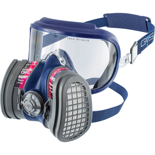 Elipse Integra&reg; Low Profile OV-P100 NIOSH Respirator with Replacement Filters, Elastomer/Thermoplastic, Small/Medium Groupe Belzile Dickner